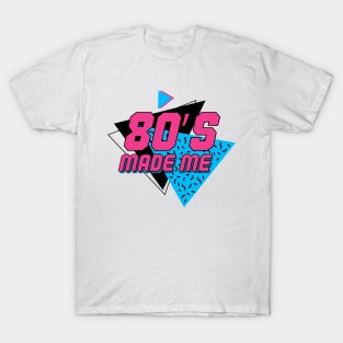 80's Kid - 80's Made Me - Vintage Old School Style T-Shirt